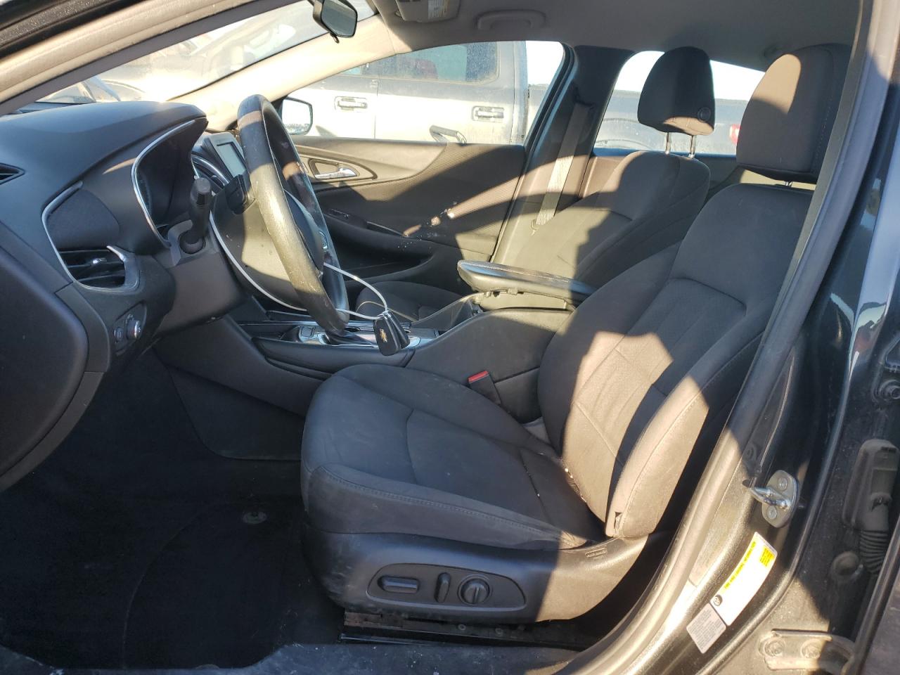 2016 Chevrolet Malibu VIN 1G1ZE5ST3GF280185 Copart auction photo, front end / side damage thumbnail 7
