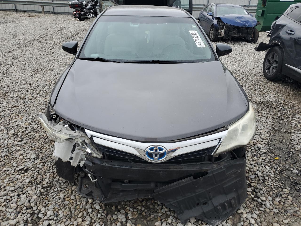 2014 Toyota Camry VIN 4T1BD1FK7EU104301 Copart auction photo, front end damage thumbnail 5