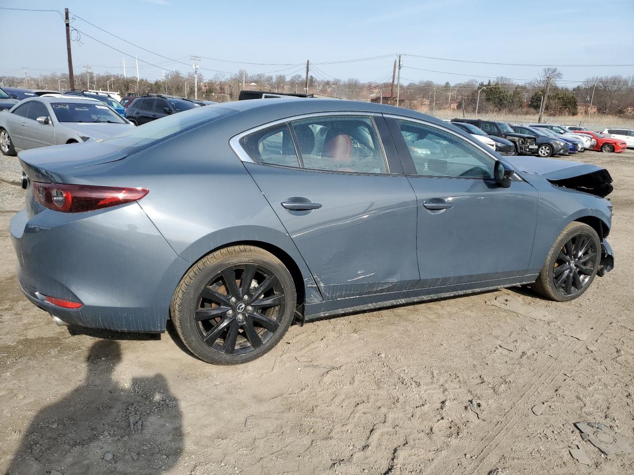 2024 Mazda 3 VIN 3MZBPBCM1RM404236 Copart auction photo, front end damage thumbnail 3