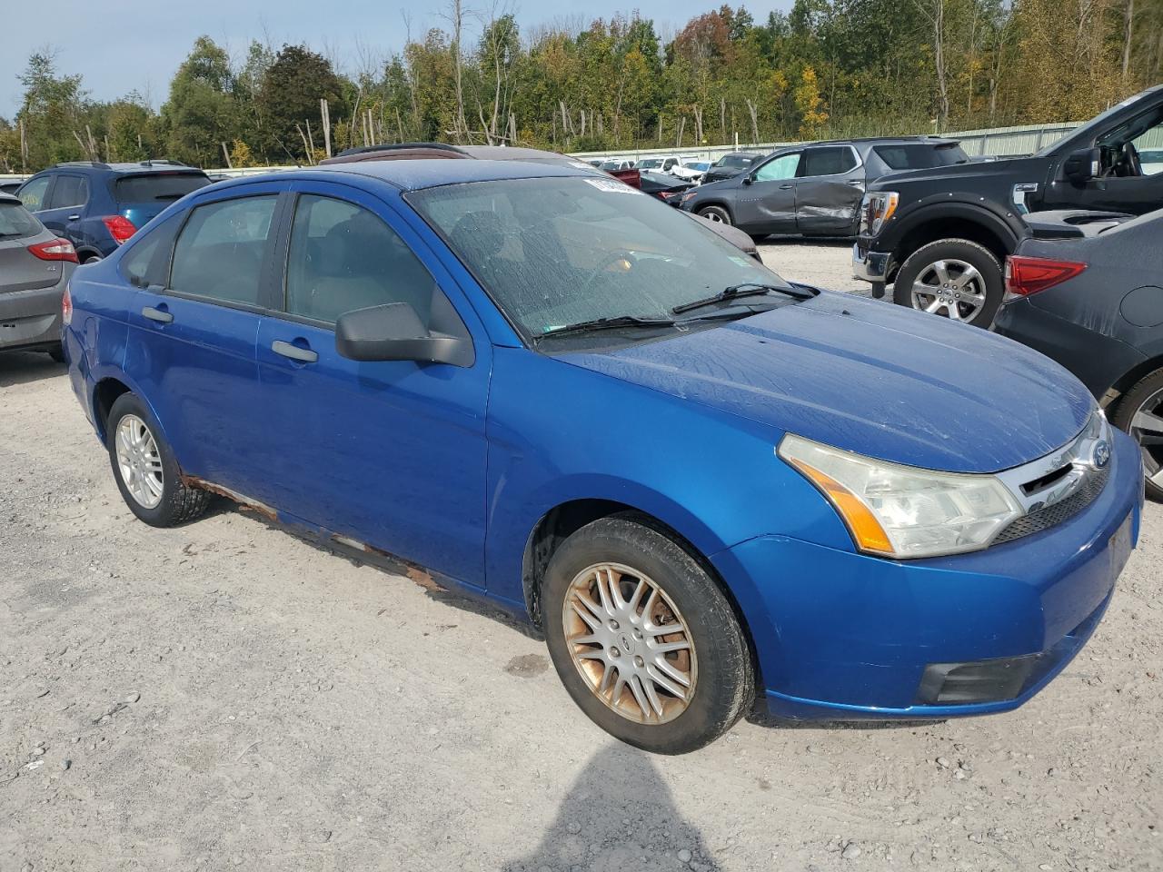 2011 Ford Focus VIN 1FAHP3FN6BW144337 Copart auction photo, normal wear damage thumbnail 4
