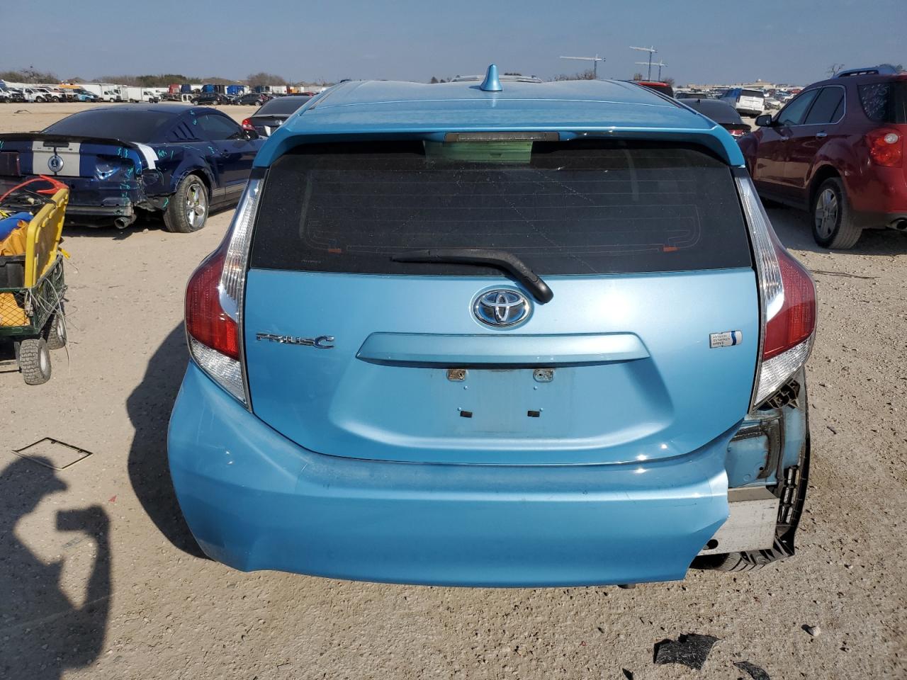 2015 Toyota Prius VIN JTDKDTB39F1099734 Copart auction photo, side / all over damage thumbnail 6
