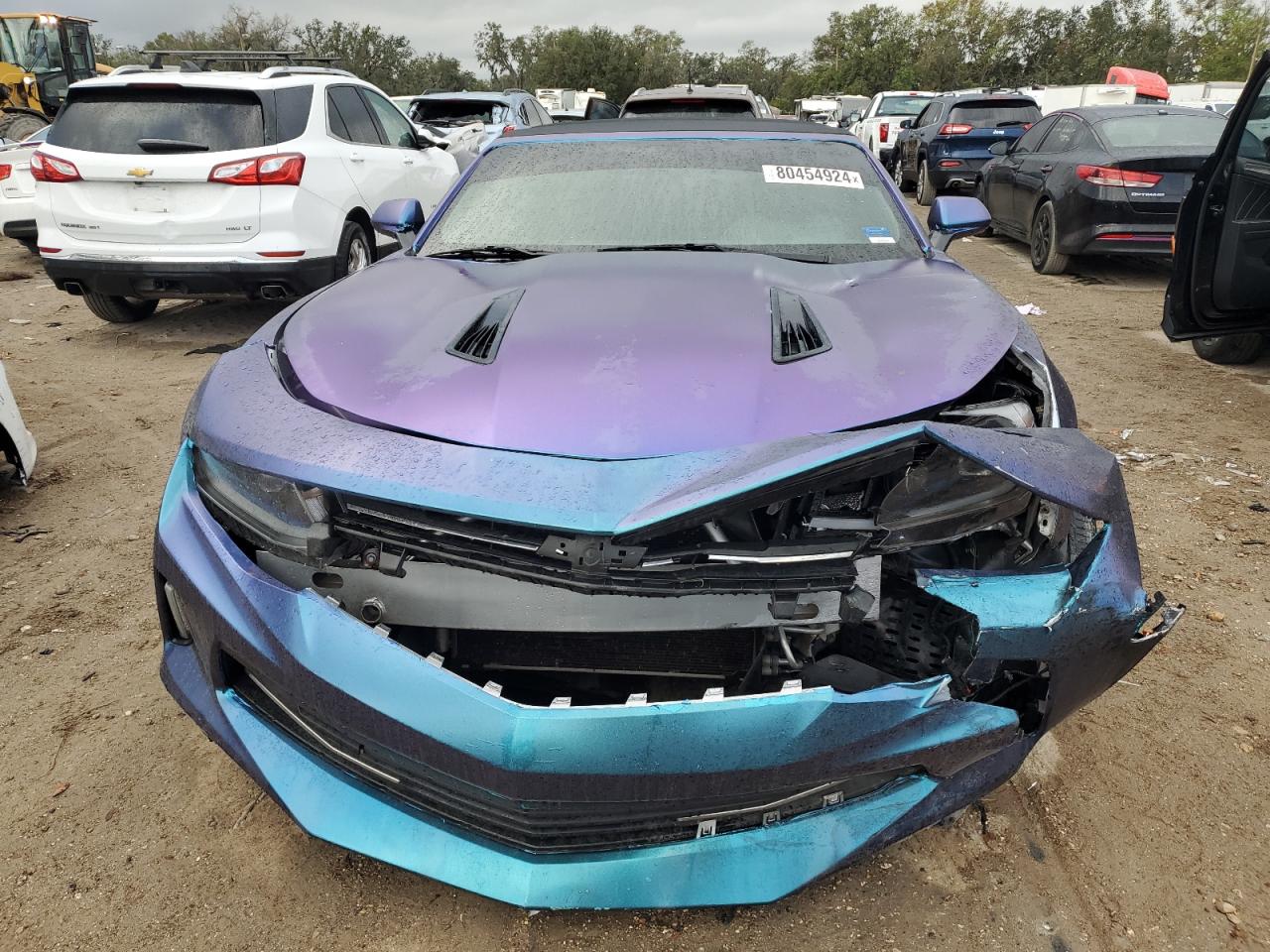 2018 Chevrolet Camaro VIN 1G1FB3DX6J0127343 Copart auction photo, front end damage thumbnail 5