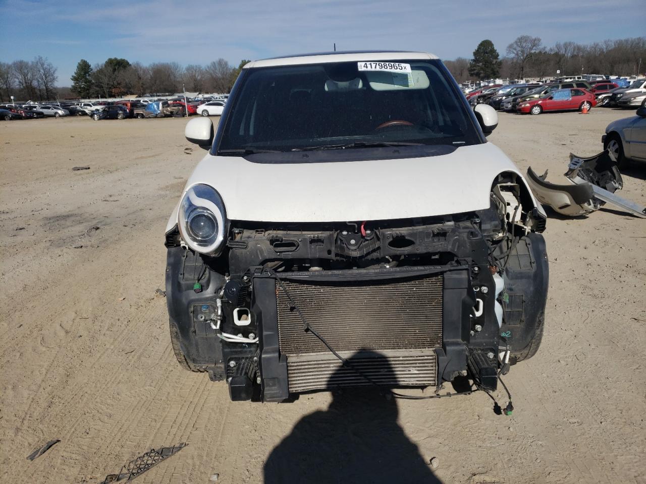 2014 Fiat 500 VIN ZFBCFADH3EZ012814 Copart auction photo, front end damage thumbnail 5