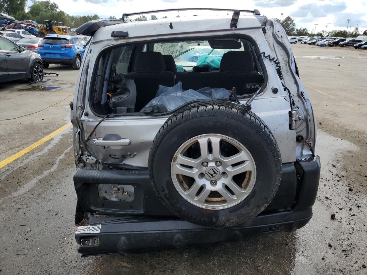 2003 Honda CR-V VIN JHLRD78813C034954 Copart auction photo, front end damage thumbnail 6