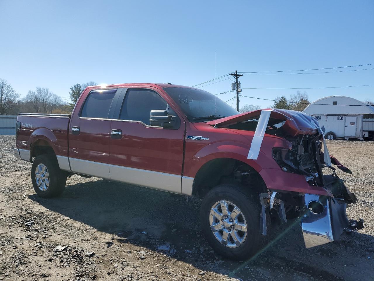 2013 Ford F-150 VIN 1FTFW1EF8DFA84910 Copart auction photo, front end damage thumbnail 4