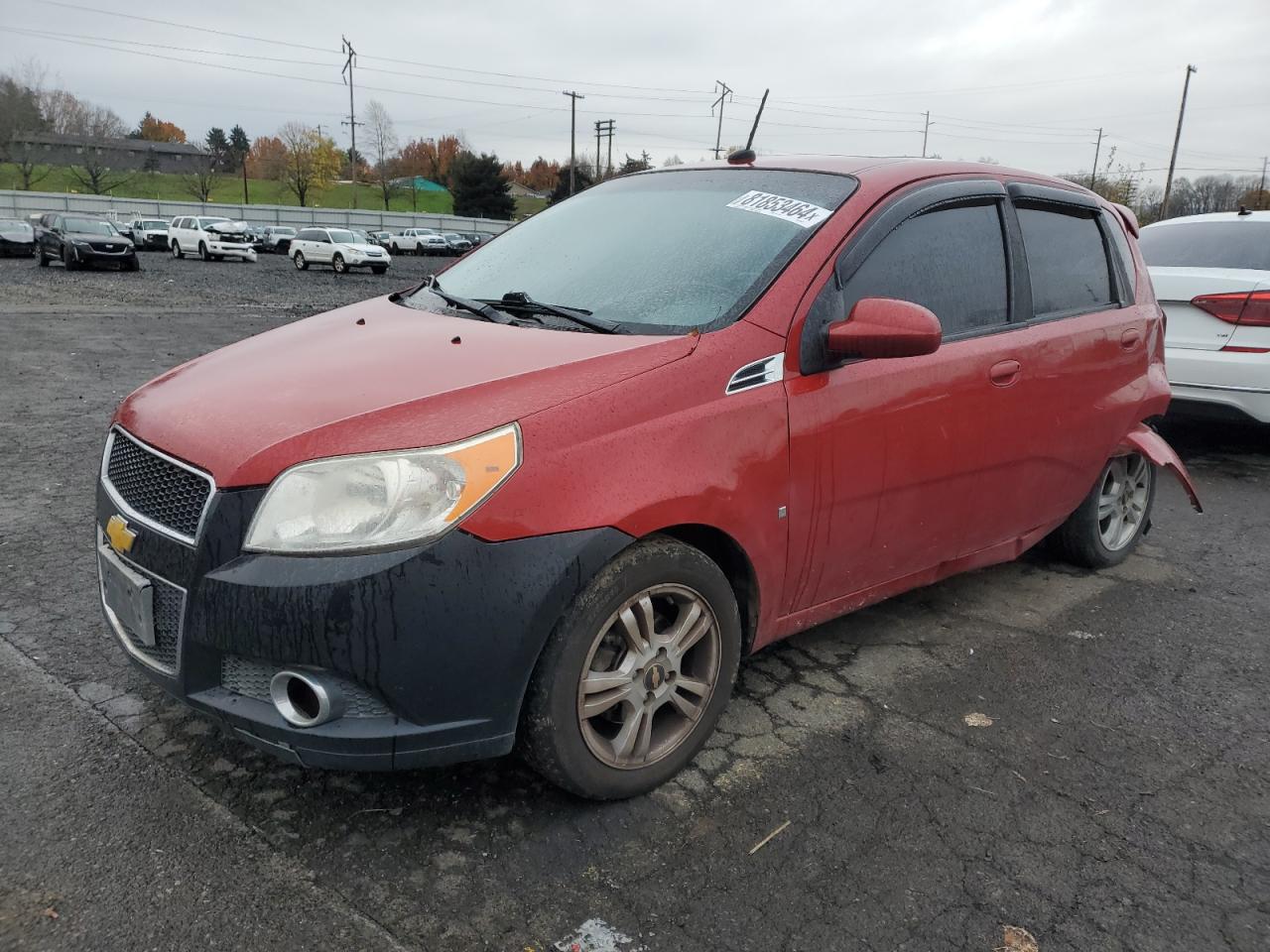 2009 Chevrolet Aveo VIN KL1TG66E59B652927