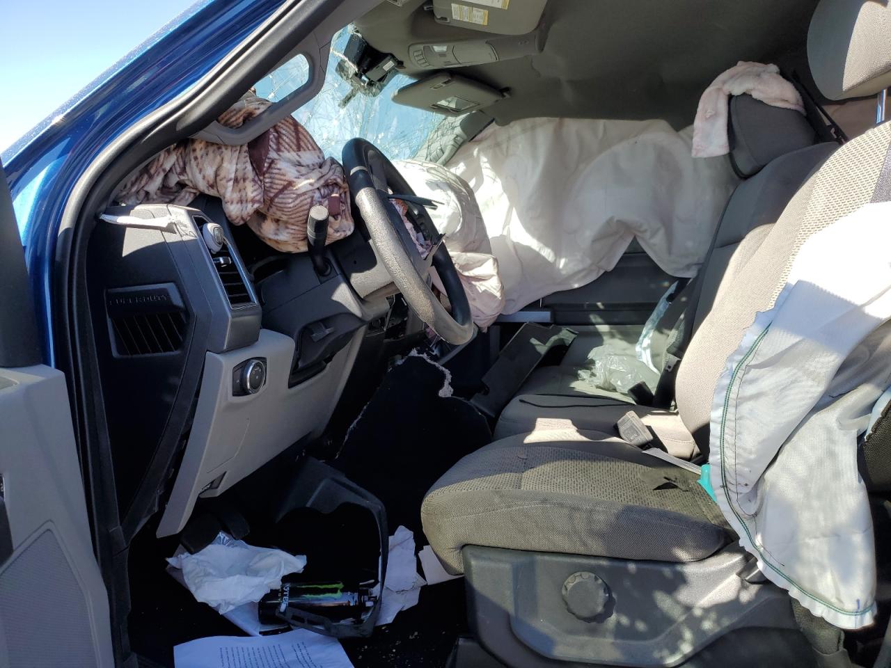 2022 Ford F250 VIN 1FT7W2BT2NEF60080 Copart auction photo, all over damage thumbnail 7