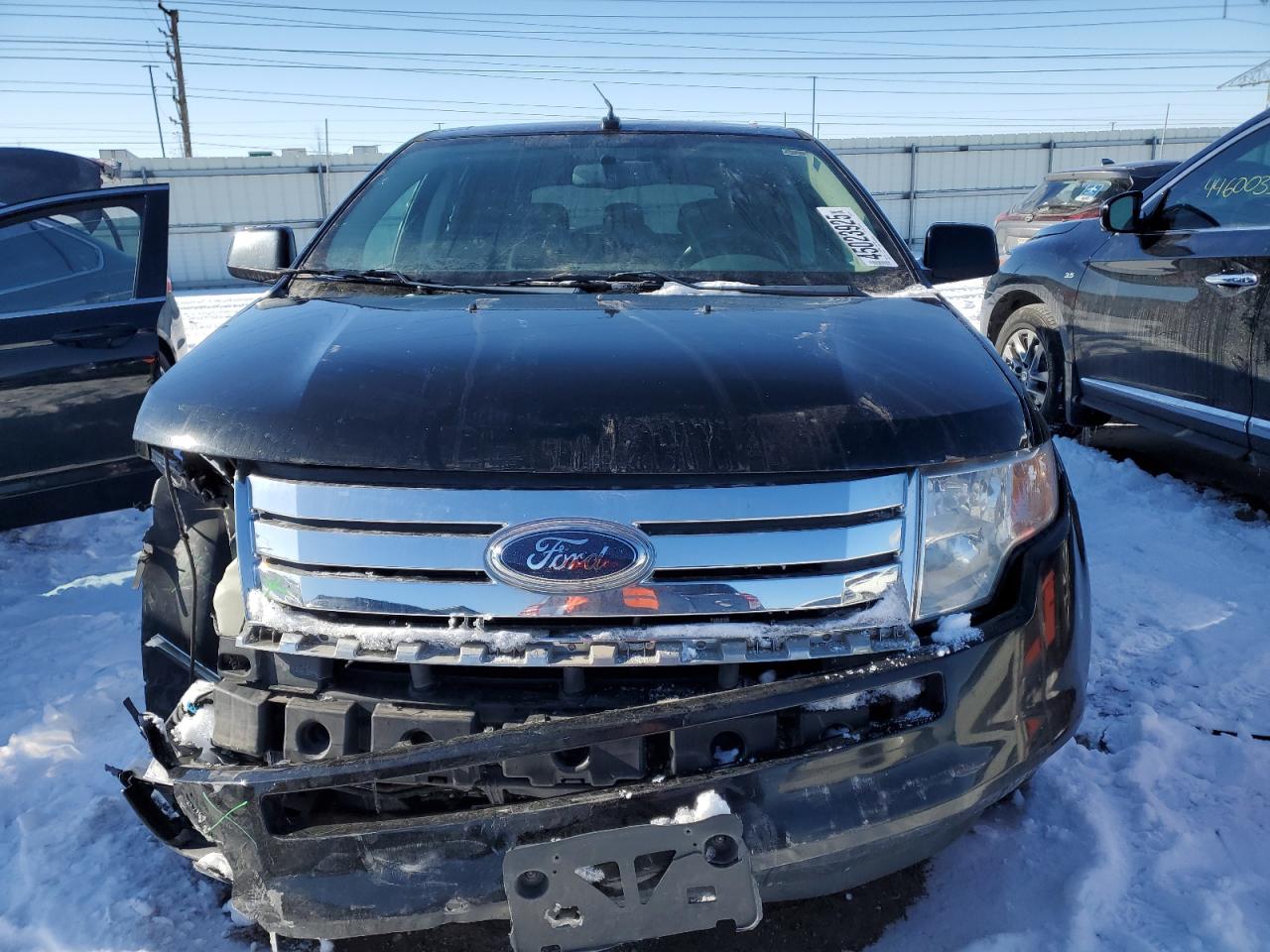2009 Ford Edge VIN 2FMDK49C39BA74665 Copart auction photo, front end damage thumbnail 5