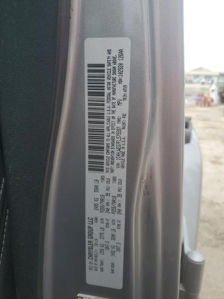 2015 Jeep Wrangler VIN 1C4HJWEG7FL575597 Copart auction photo, mechanical damage thumbnail 12