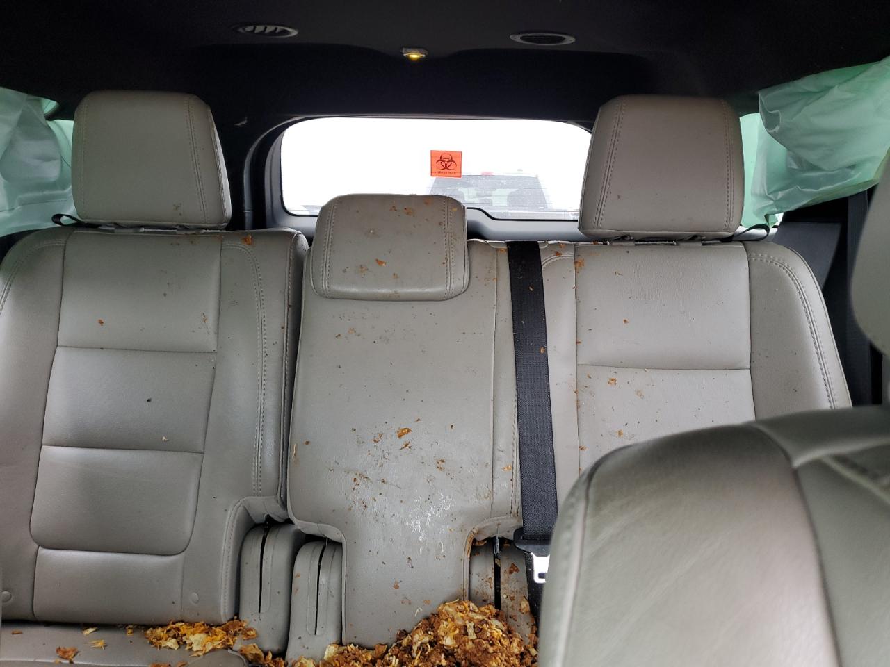 2013 Ford Explorer VIN 1FM5K7D80DGC07232 Copart auction photo, side damage thumbnail 10