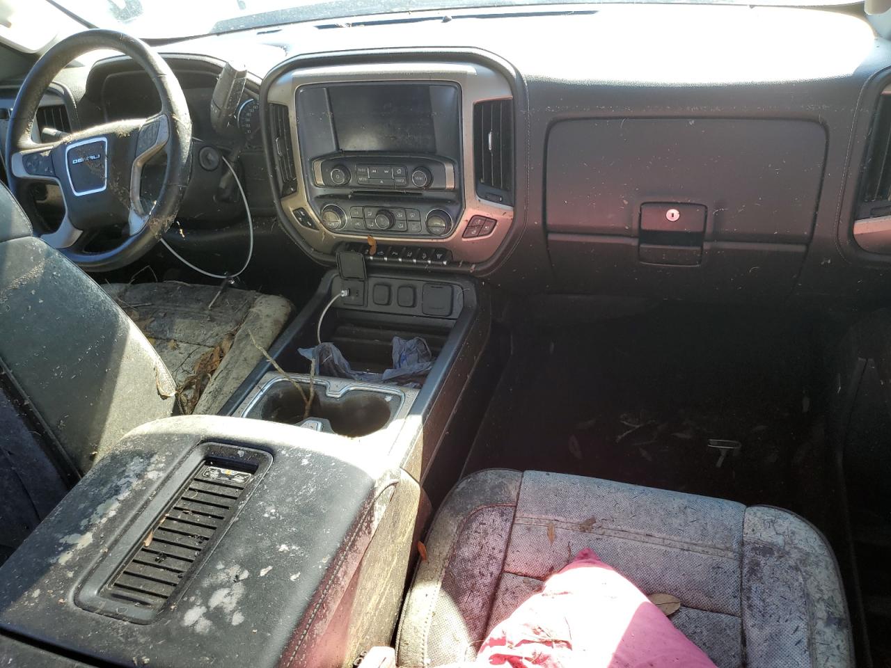 2018 GMC Sierra VIN 1GT12UEY5JF262101 Copart auction photo, water/flood damage thumbnail 8