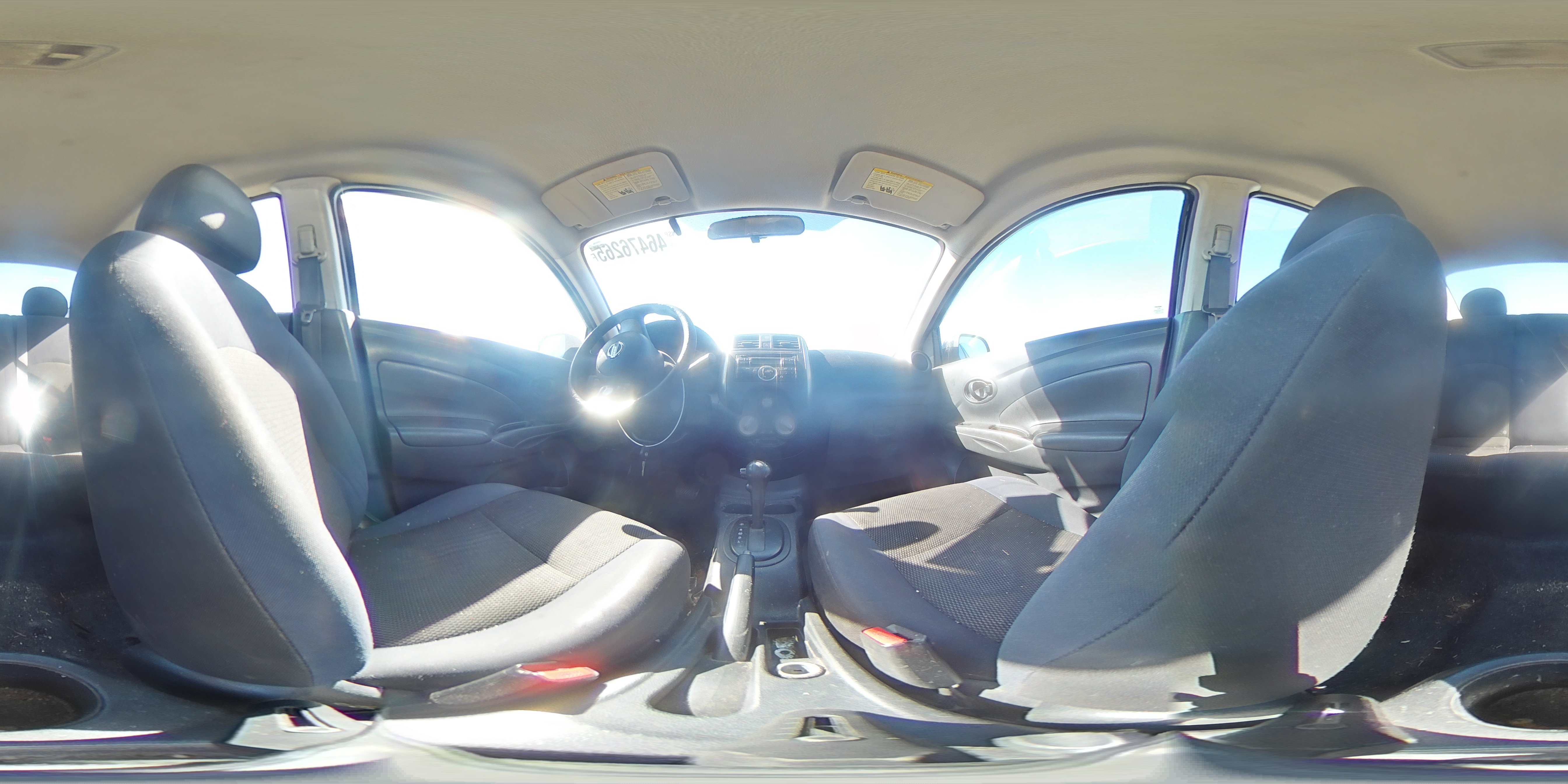 2012 Nissan Versa VIN 3N1CN7AP8CL893094 Copart auction photo, front end / rear end damage thumbnail 12