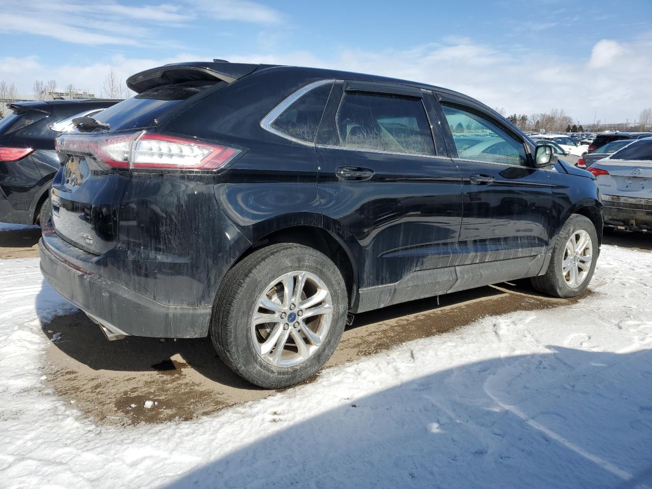 2017 Ford Edge VIN 2FMPK4J89HBB92142 Copart auction photo, front end damage thumbnail 3
