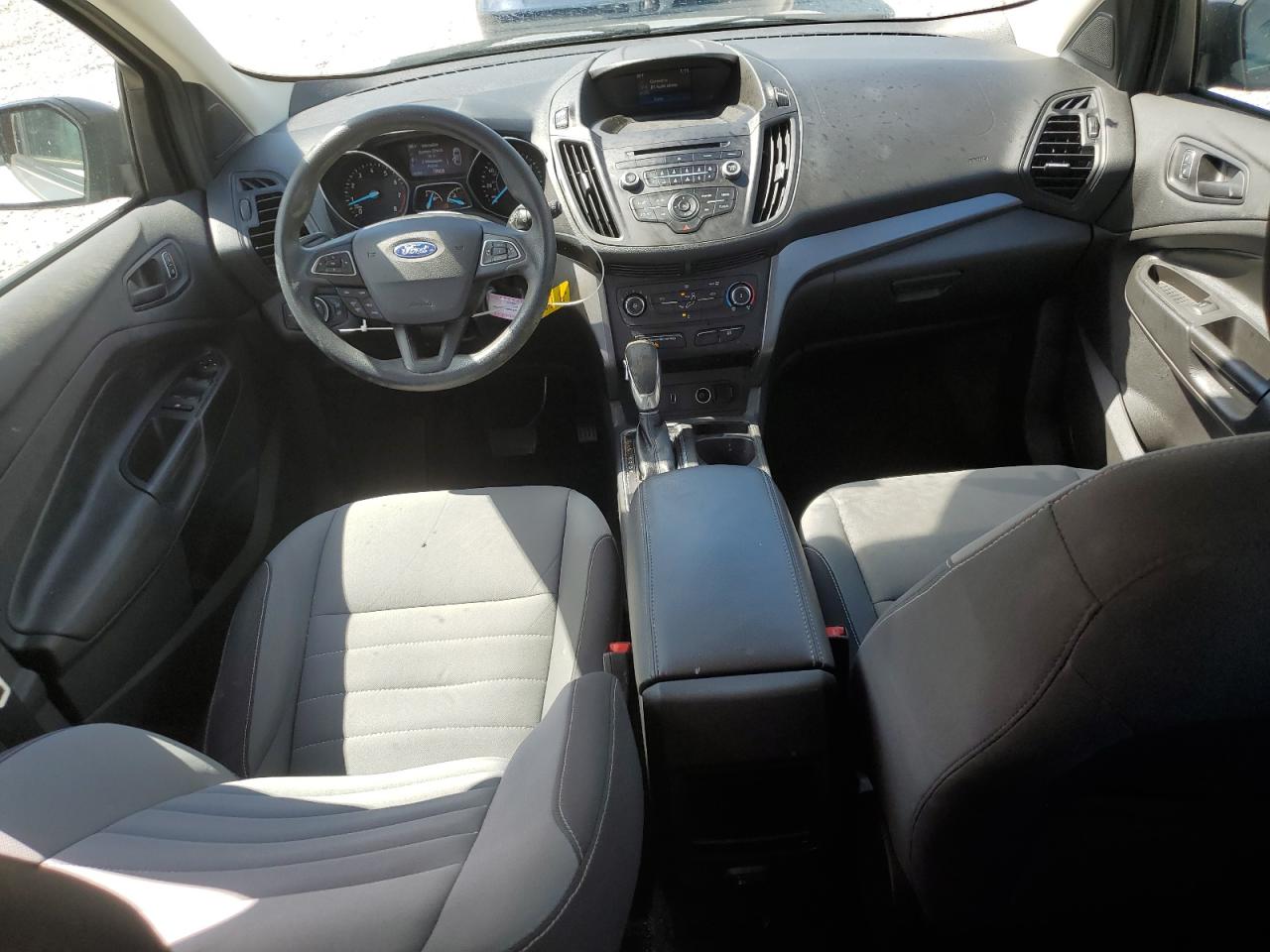 2018 Ford Escape VIN 1FMCU0F75JUB36362 Copart auction photo, front end / undercarriage damage thumbnail 8