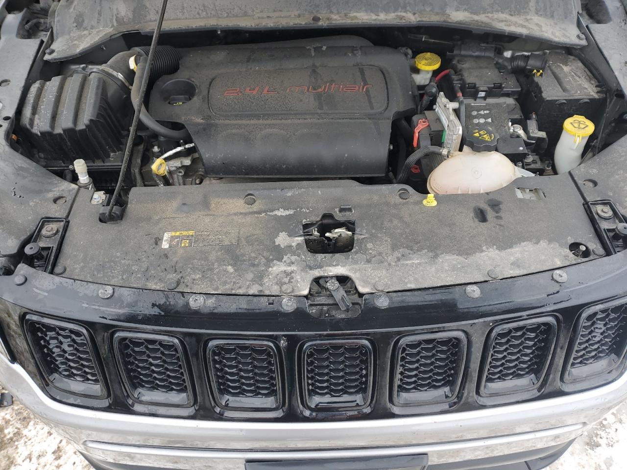2018 Jeep Compass VIN 3C4NJCBBXJT324712 Copart auction photo, front end damage thumbnail 12