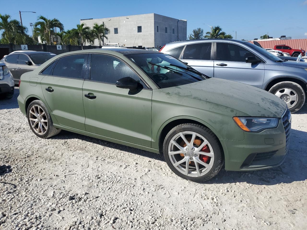 2015 Audi A3 VIN WAUACGFFXF1006792 Copart auction photo, minor dent/scratches damage thumbnail 4