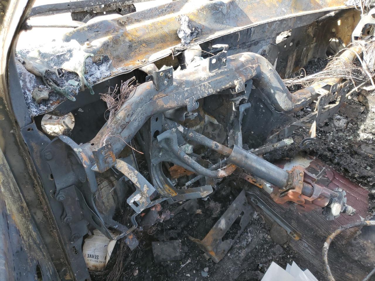 2017 Chevrolet Silverado VIN 1GCVKSEC4HZ262755 Copart auction photo, burn damage thumbnail 9