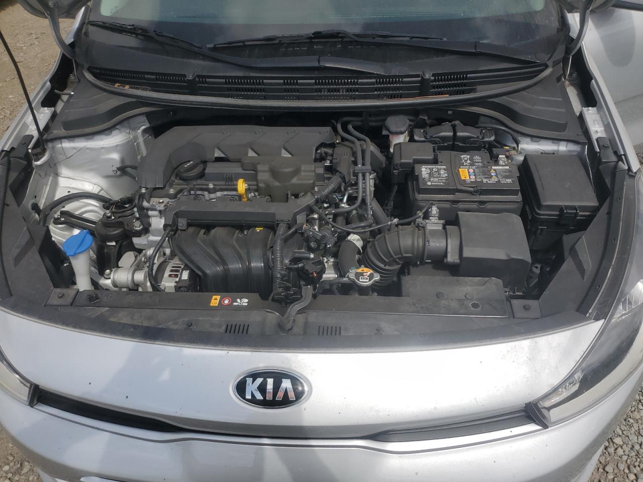 2021 KIA Rio VIN 3KPA25AD1ME423373 Copart auction photo, rear end damage thumbnail 11