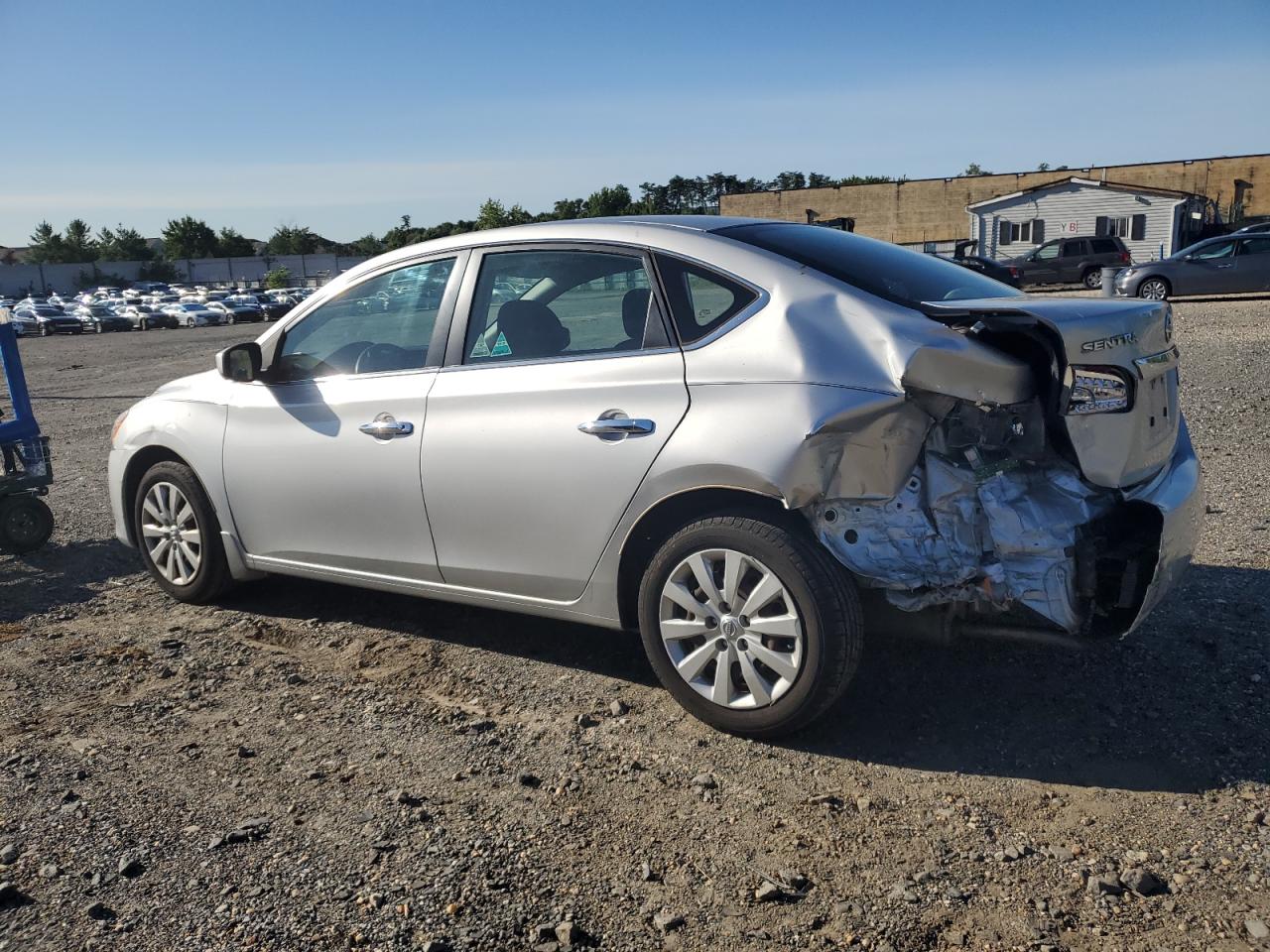 2015 Nissan Sentra VIN 3N1AB7AP5FY230718 Copart auction photo, rear end / minor dent/scratches damage thumbnail 2