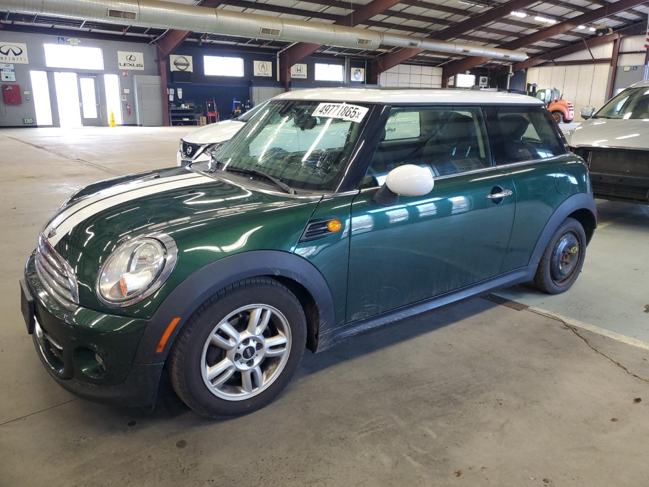 2013 MINI Cooper VIN WMWSU3C58DT549677 - Copart auction photo