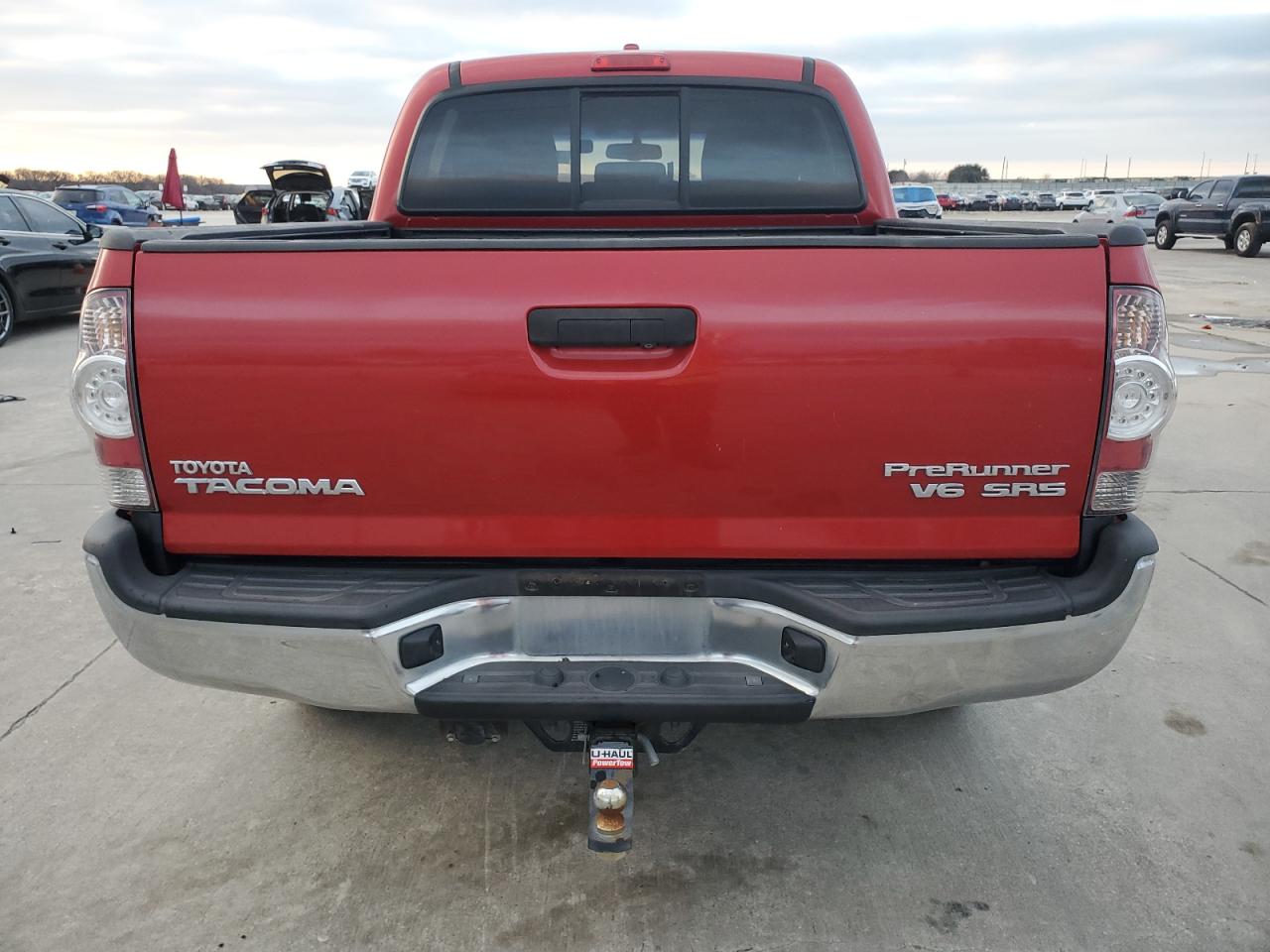 2010 Toyota Tacoma VIN 3TMJU4GN4AM095128 Copart auction photo, front end / hail damage thumbnail 6