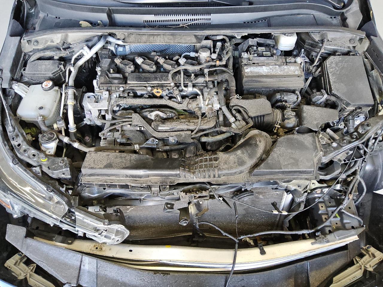 2020 Toyota Corolla VIN 5YFS4RCE7LP050851 Copart auction photo, front end damage thumbnail 11