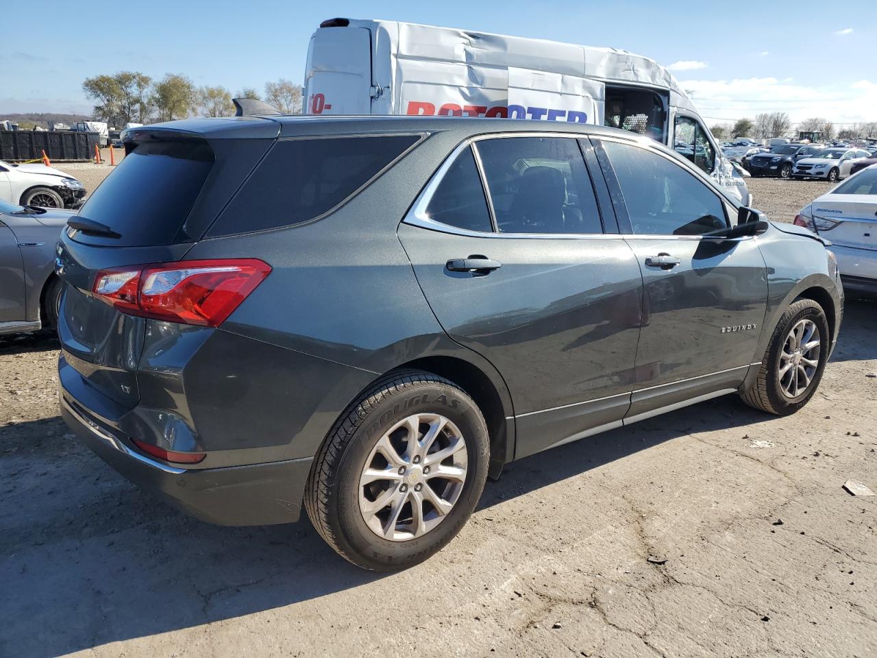 2020 Chevrolet Equinox VIN 3GNAXKEV8LL204432 Copart auction photo, front end damage thumbnail 3