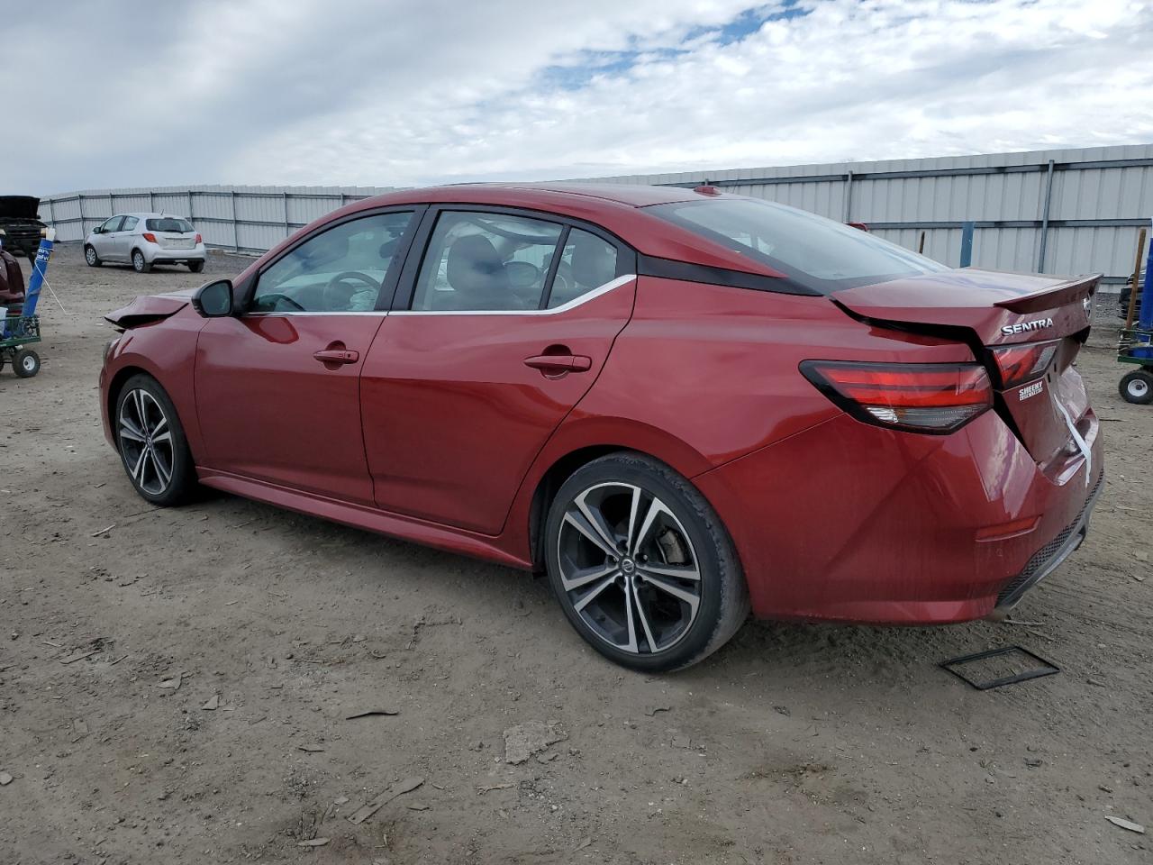 2021 Nissan Sentra VIN 3N1AB8DV3MY291577 Copart auction photo, front end / rear end damage thumbnail 2
