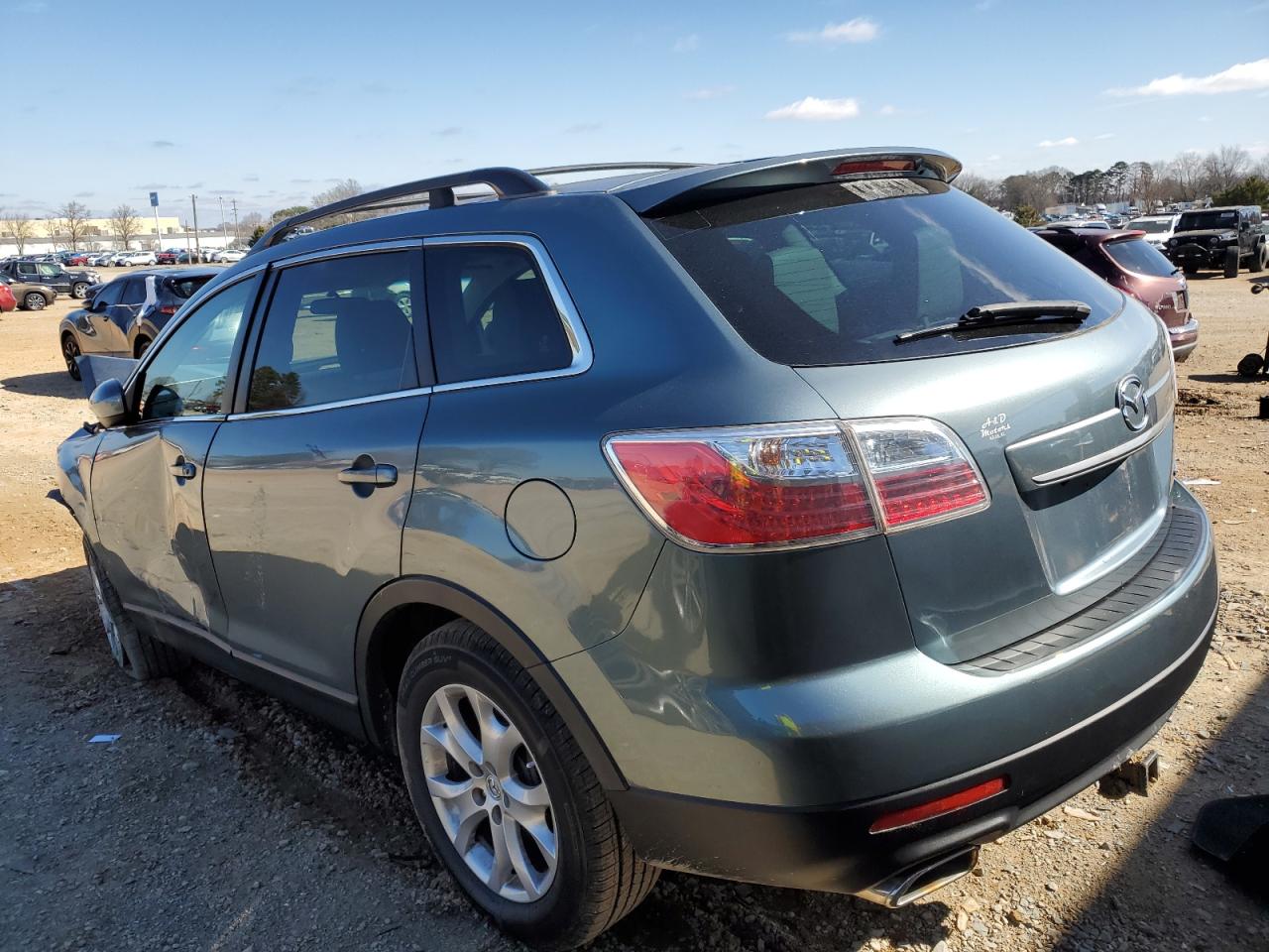 2012 Mazda CX-9 VIN JM3TB2CA6C0334505 Copart auction photo, front end / side damage thumbnail 2