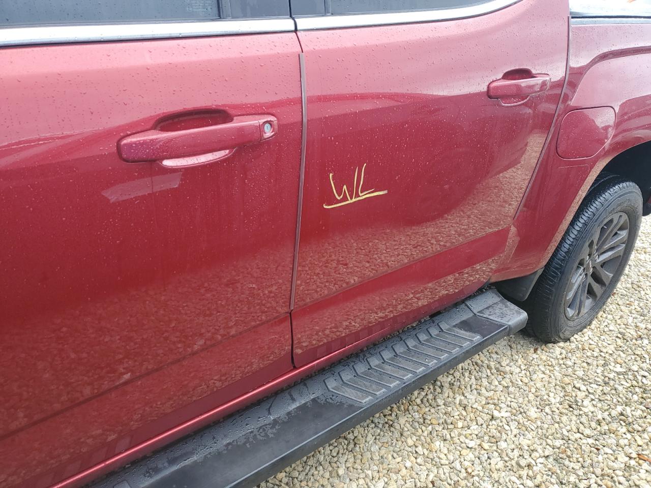 2019 GMC Canyon VIN 1GTG6CEN7K1350371 Copart auction photo, water/flood damage thumbnail 12