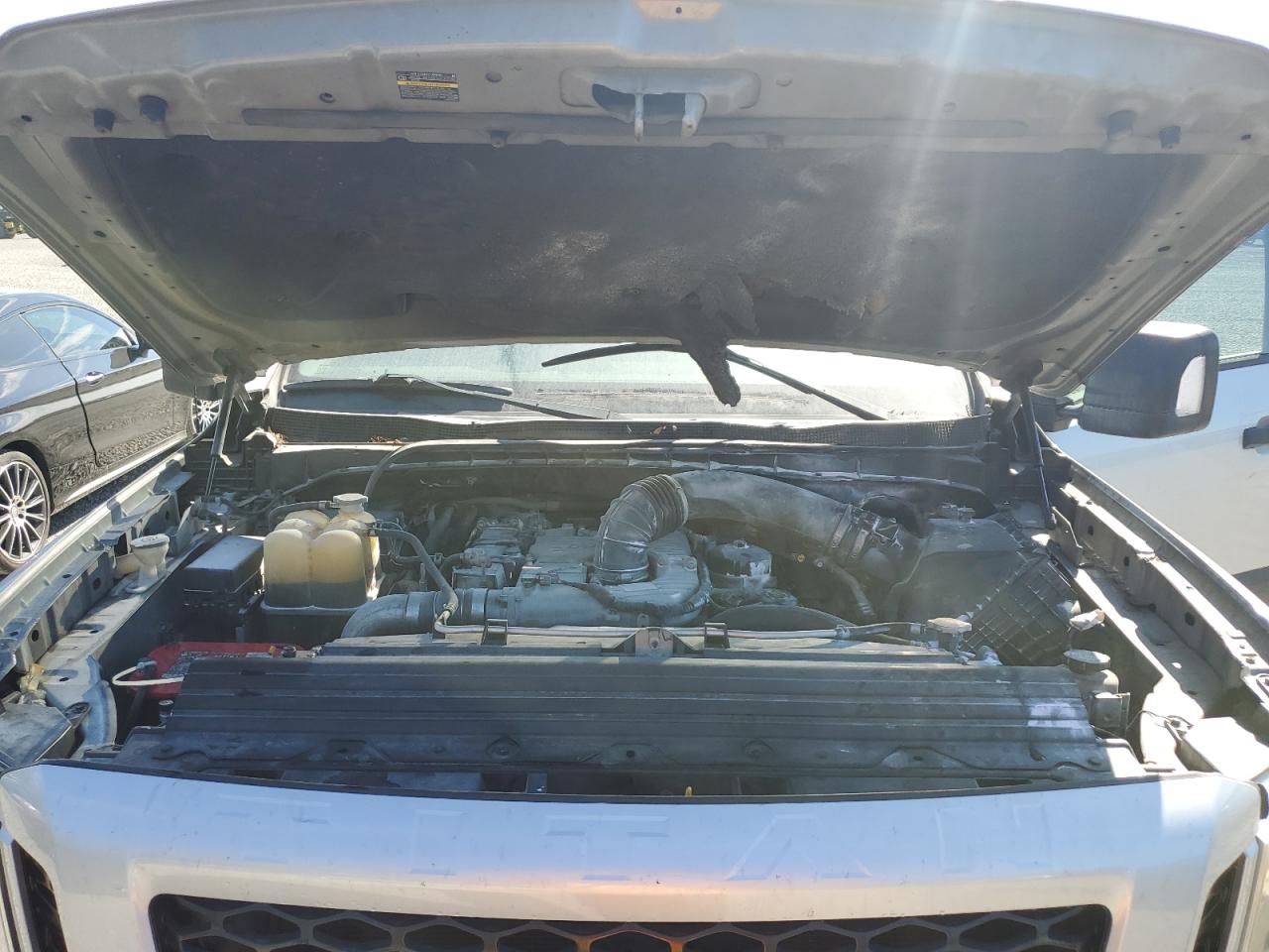 2017 Nissan Titan VIN 1N6BA1F41HN551233 Copart auction photo, undercarriage / mechanical damage thumbnail 11