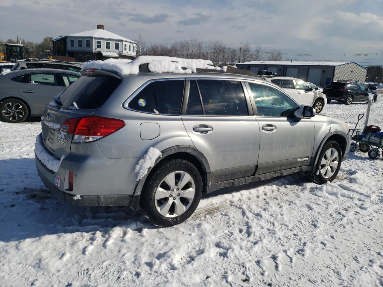 2010 Subaru Outback VIN 4S4BRBKC5A3385388 Copart auction photo, rear end / front end damage thumbnail 3