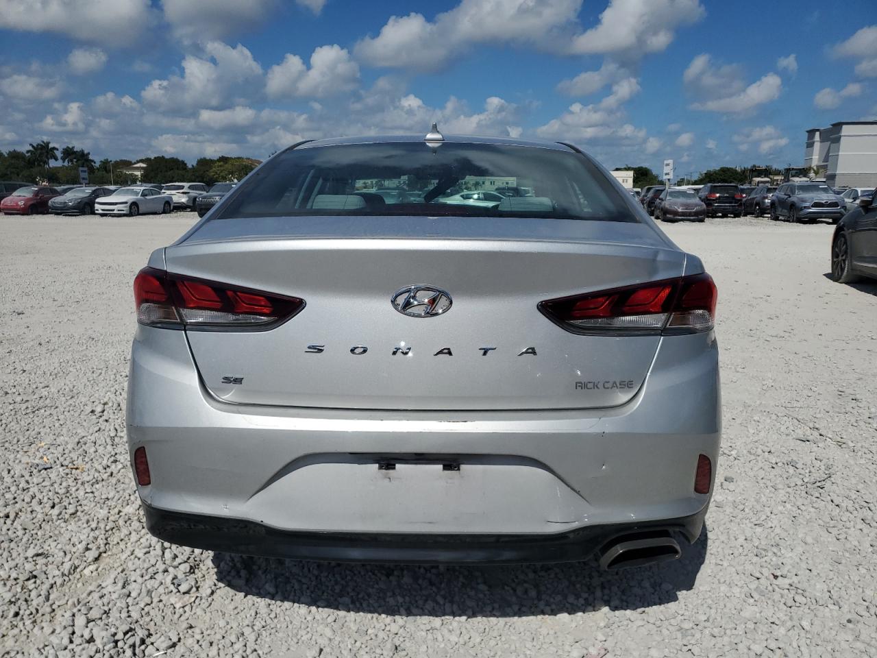 2018 Hyundai Sonata VIN 5NPE24AF2JH703467 Copart auction photo, front end damage thumbnail 6