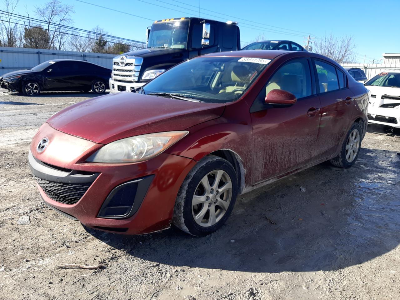 2010 Mazda 3 VIN JM1BL1SF6A1327960