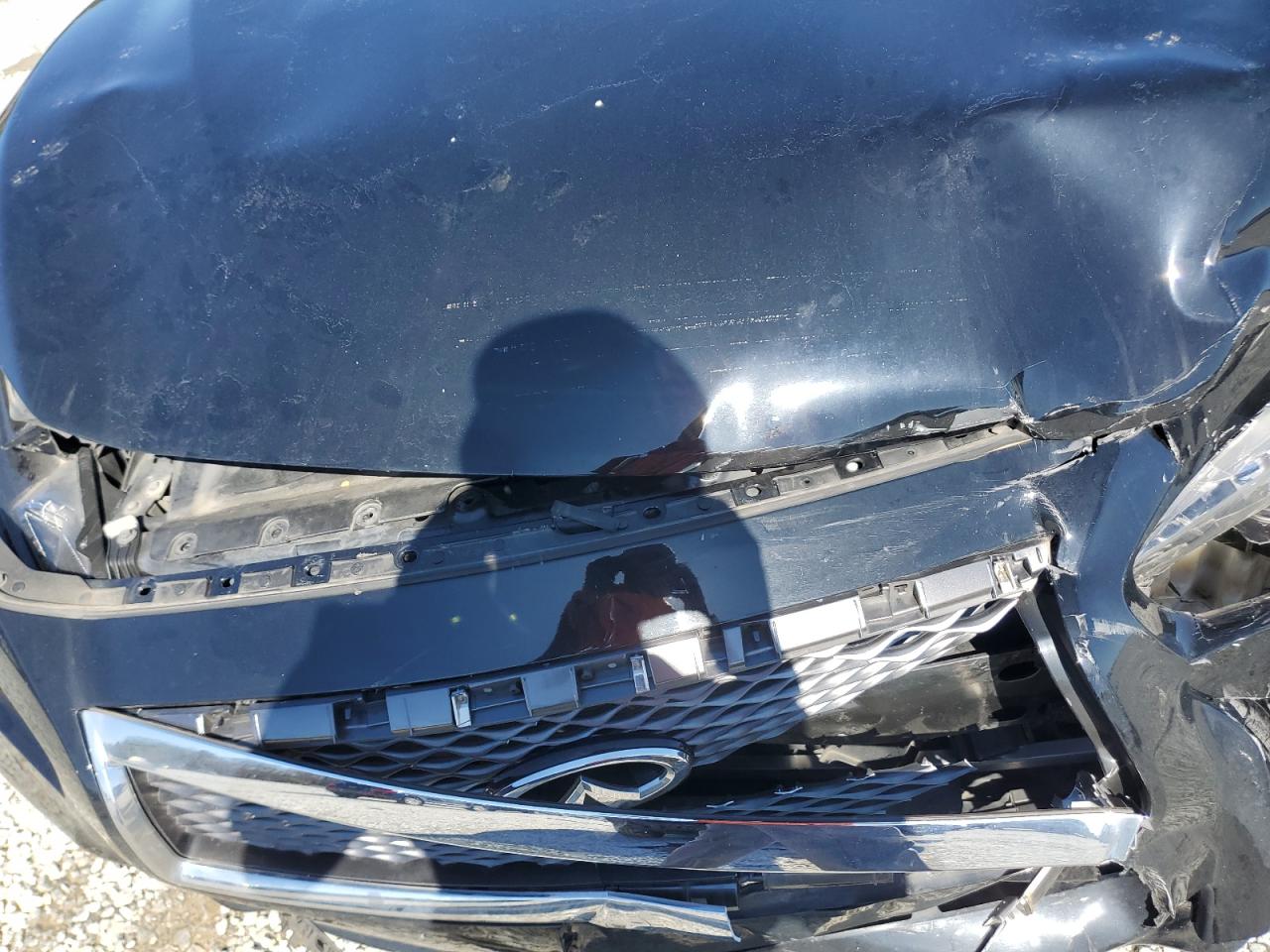 2015 Infiniti Q50 VIN JN1BV7AR3FM421814 Copart auction photo, front end / side damage thumbnail 12
