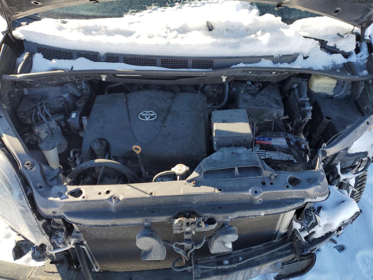 2017 Toyota Sienna VIN 5TDYZ3DC9HS776277 Copart auction photo, front end / side damage thumbnail 13