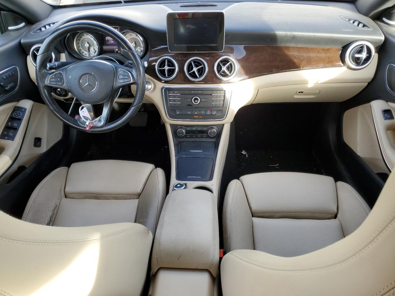 2016 Mercedes-Benz CLA-klasse VIN WDDSJ4EB6GN293512 Copart auction photo, front end damage thumbnail 8
