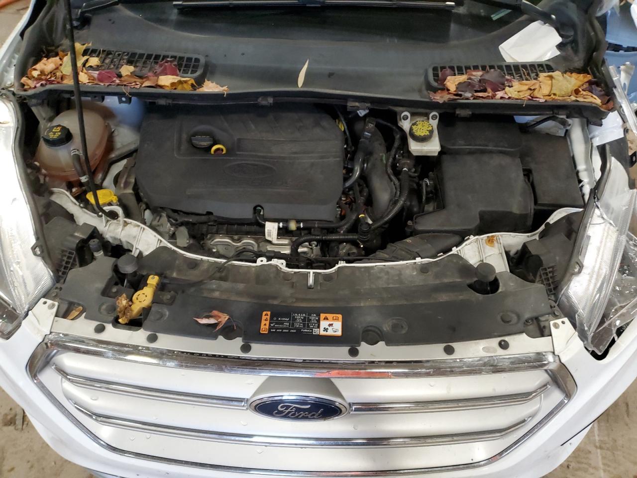 2018 Ford Escape VIN 1FMCU0GD2JUD18895 Copart auction photo, side / front end damage thumbnail 12