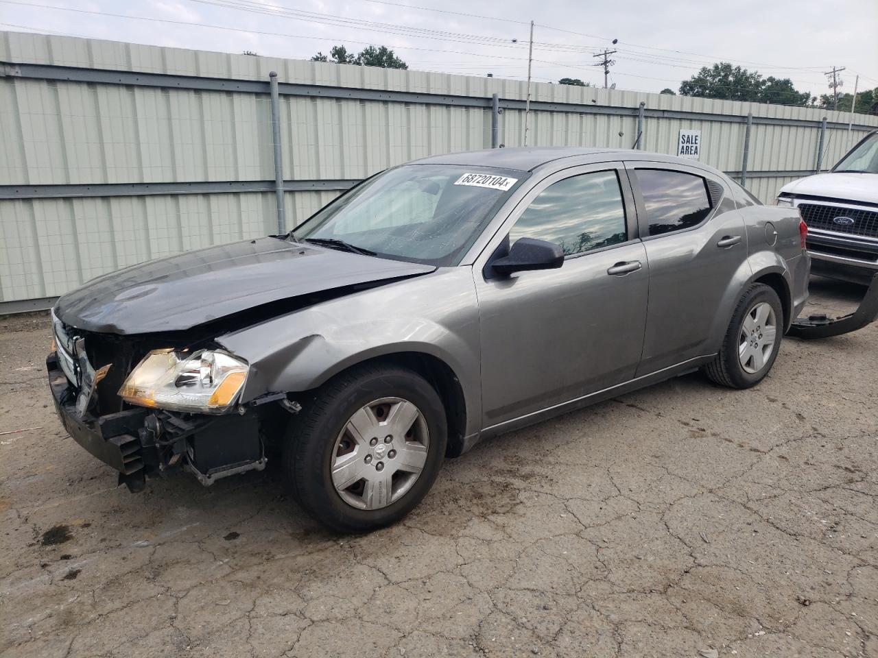 2013 Dodge Avenger VIN 1C3CDZAB2DN757372