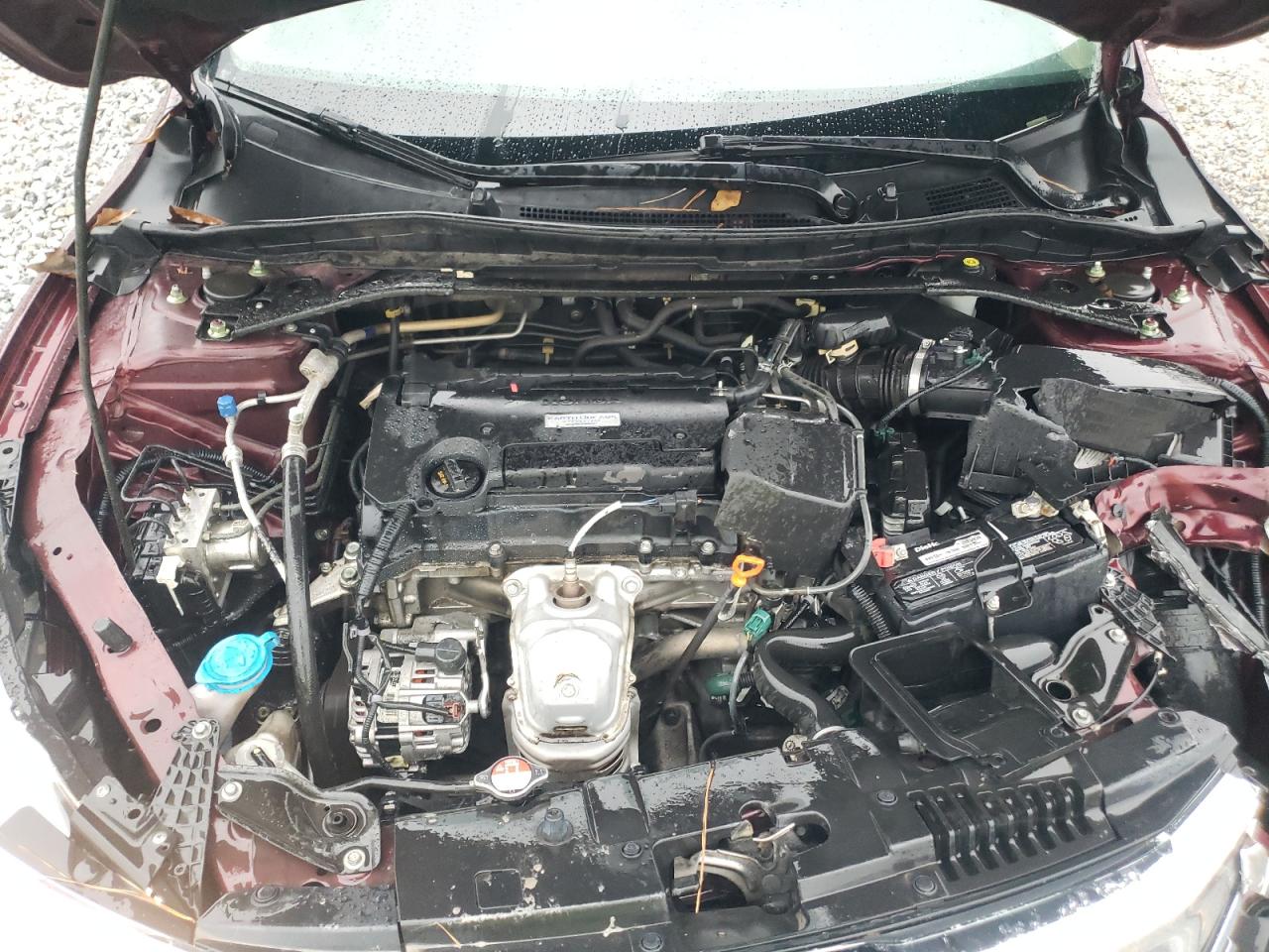 2017 Honda Accord VIN 1HGCR2F7XHA133388 Copart auction photo, front end / side damage thumbnail 11