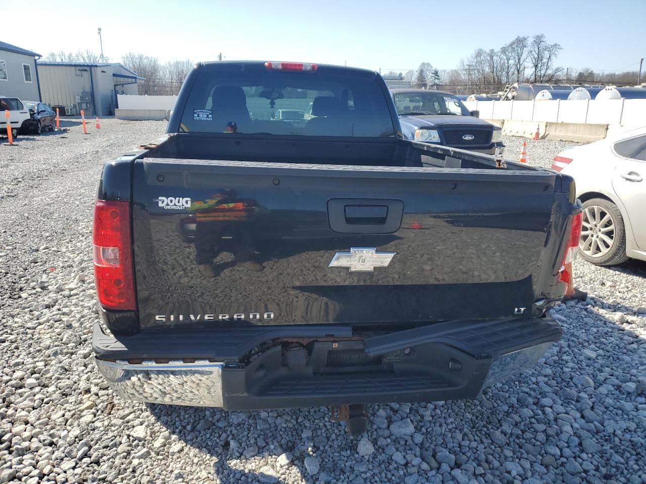 2007 Chevrolet Silverado VIN 2GCEC19J171617078 Copart auction photo, rear end / mechanical damage thumbnail 6