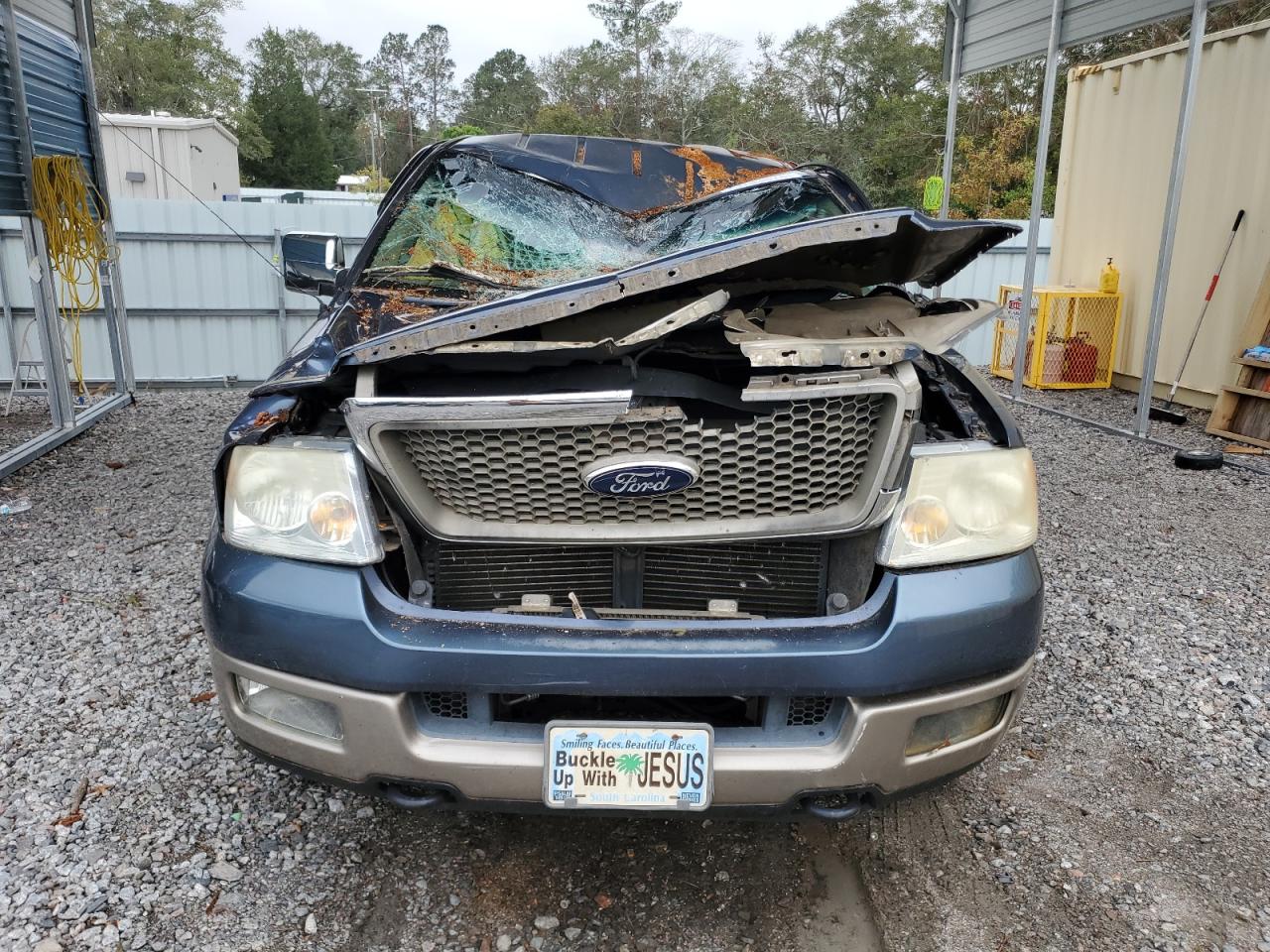 2004 Ford F-150 VIN 1FTPX14594NC10479 Copart auction photo, all over damage thumbnail 5