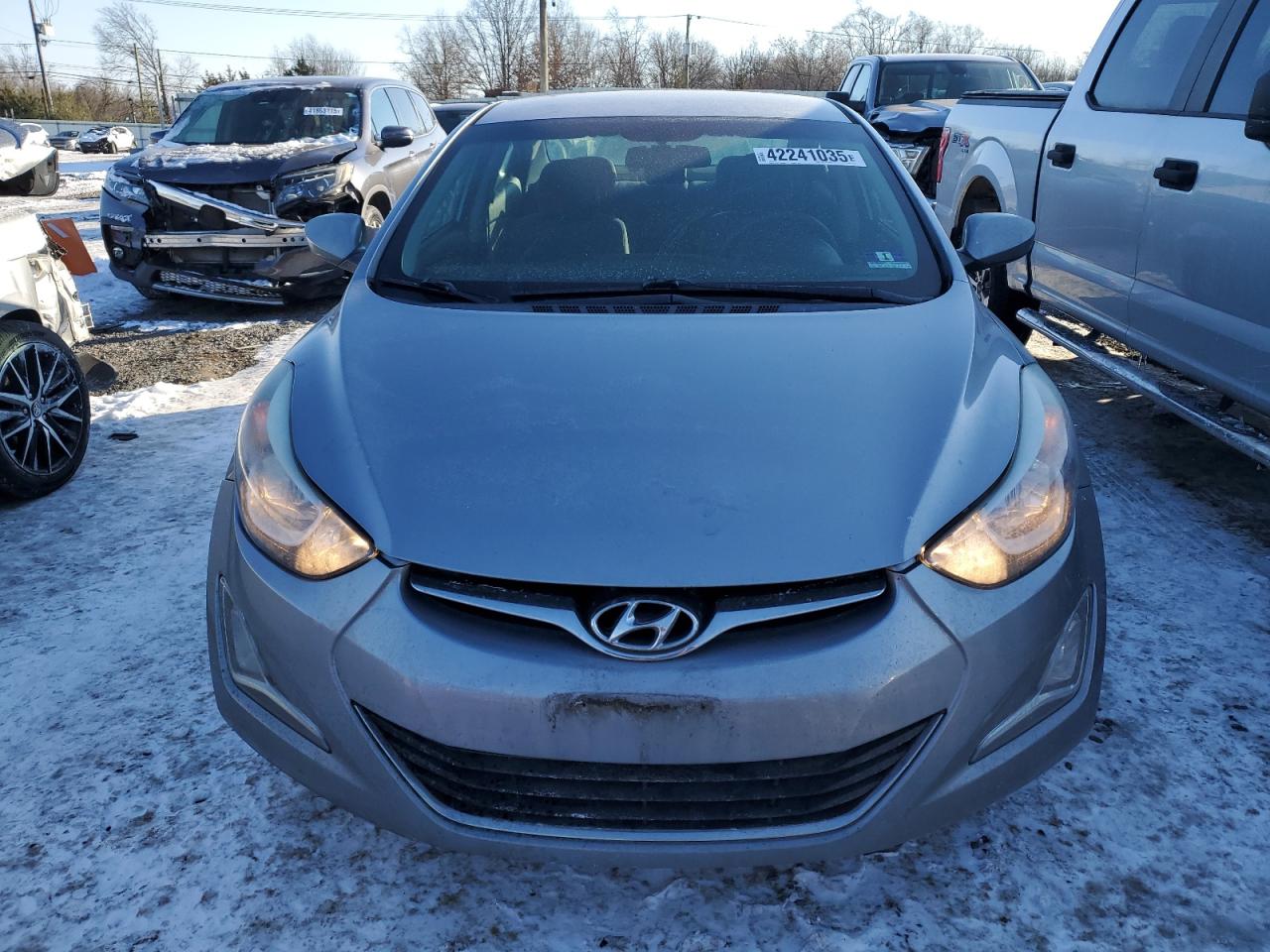 2015 Hyundai Elantra VIN 5NPDH4AE9FH614696 Copart auction photo, minor dent/scratches damage thumbnail 5