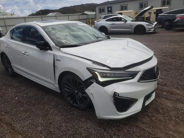 2020 Acura ILX VIN 19UDE2F87LA001156 Copart auction photo, front end / side damage thumbnail 11