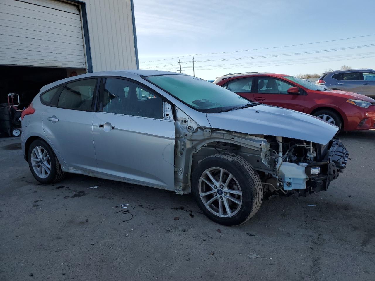 2018 Ford Focus VIN 1FADP3K25JL230331 Copart auction photo, front end damage thumbnail 4