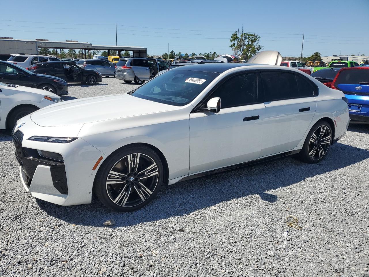 2023 BMW 7er VIN WBA23EH05PCN58157 - Copart auction photo
