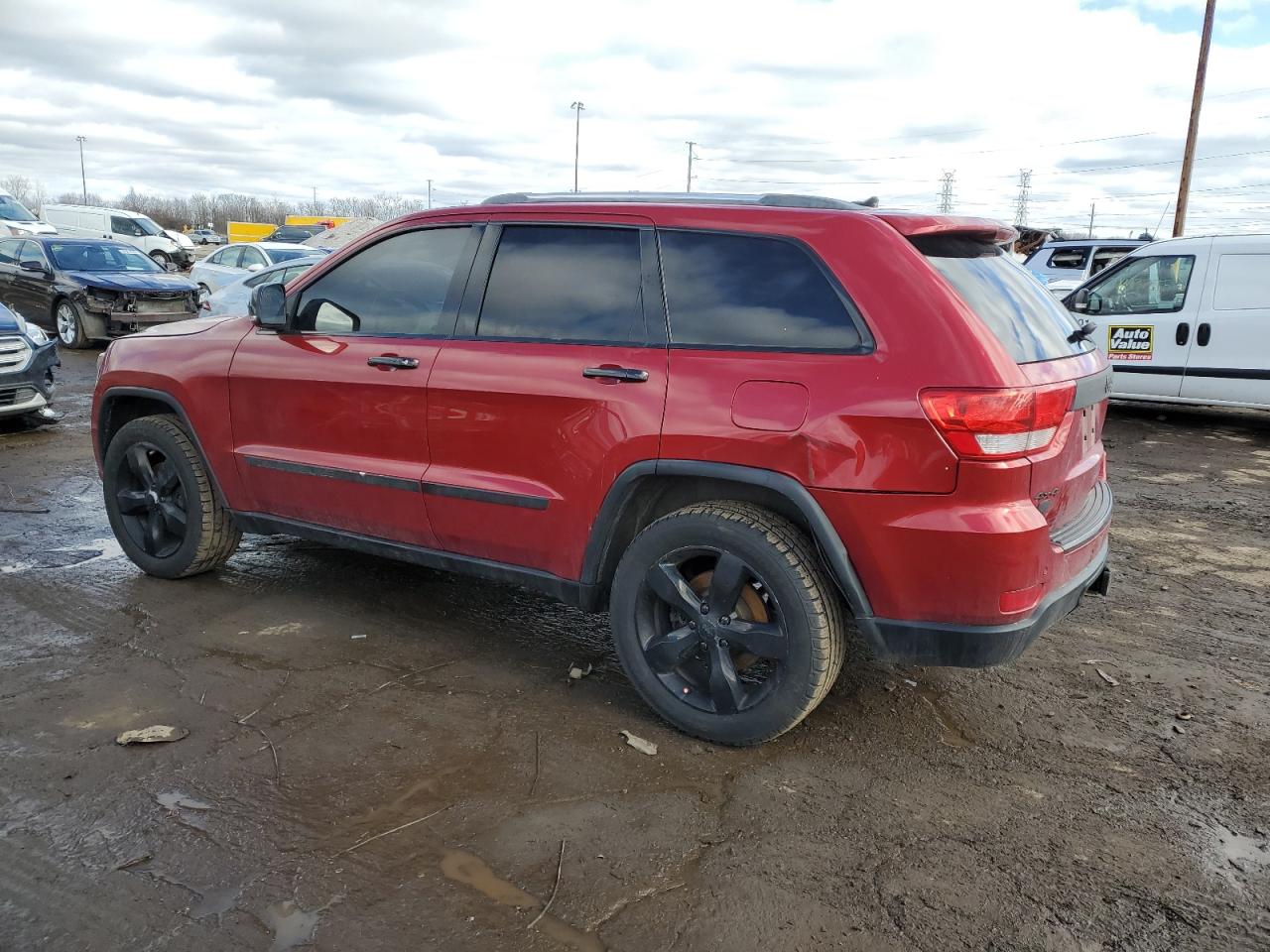 2011 Jeep Grand Cherokee VIN 1J4RR6GG6BC694434 Copart auction photo, rear end damage thumbnail 2