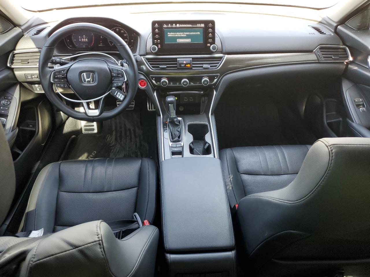 2022 Honda Accord VIN 1HGCV1F47NA067597 Copart auction photo, vandalism damage thumbnail 8