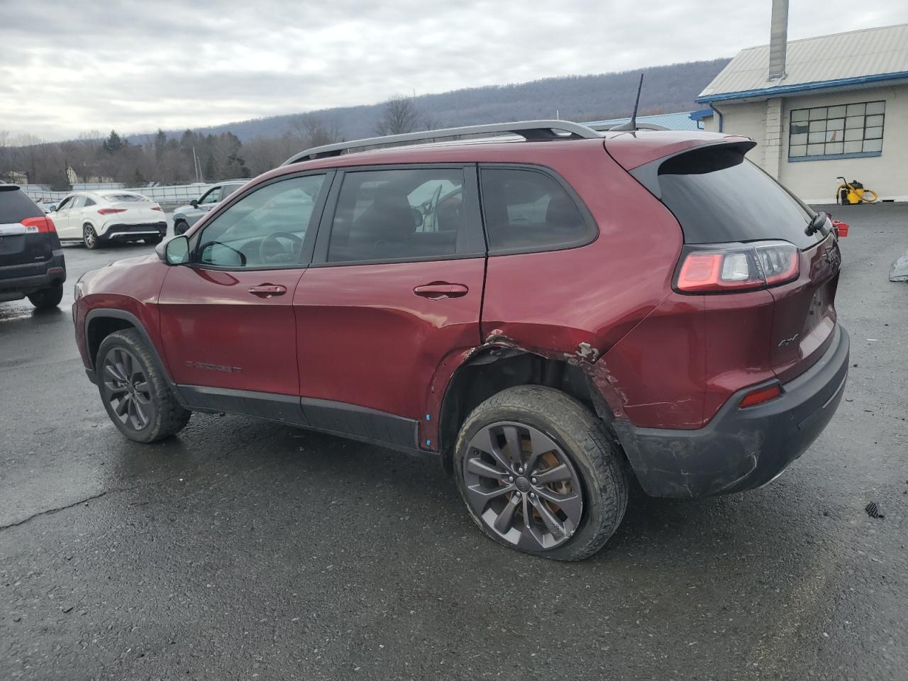 2021 Jeep Grand Cherokee VIN 1C4PJMMX3MD232746 Copart auction photo, front end / side damage thumbnail 2