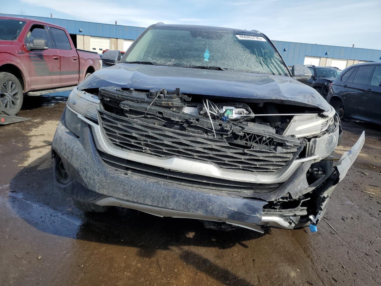 2021 KIA Seltos VIN KNDERCAA7M7164752 Copart auction photo, front end damage thumbnail 5